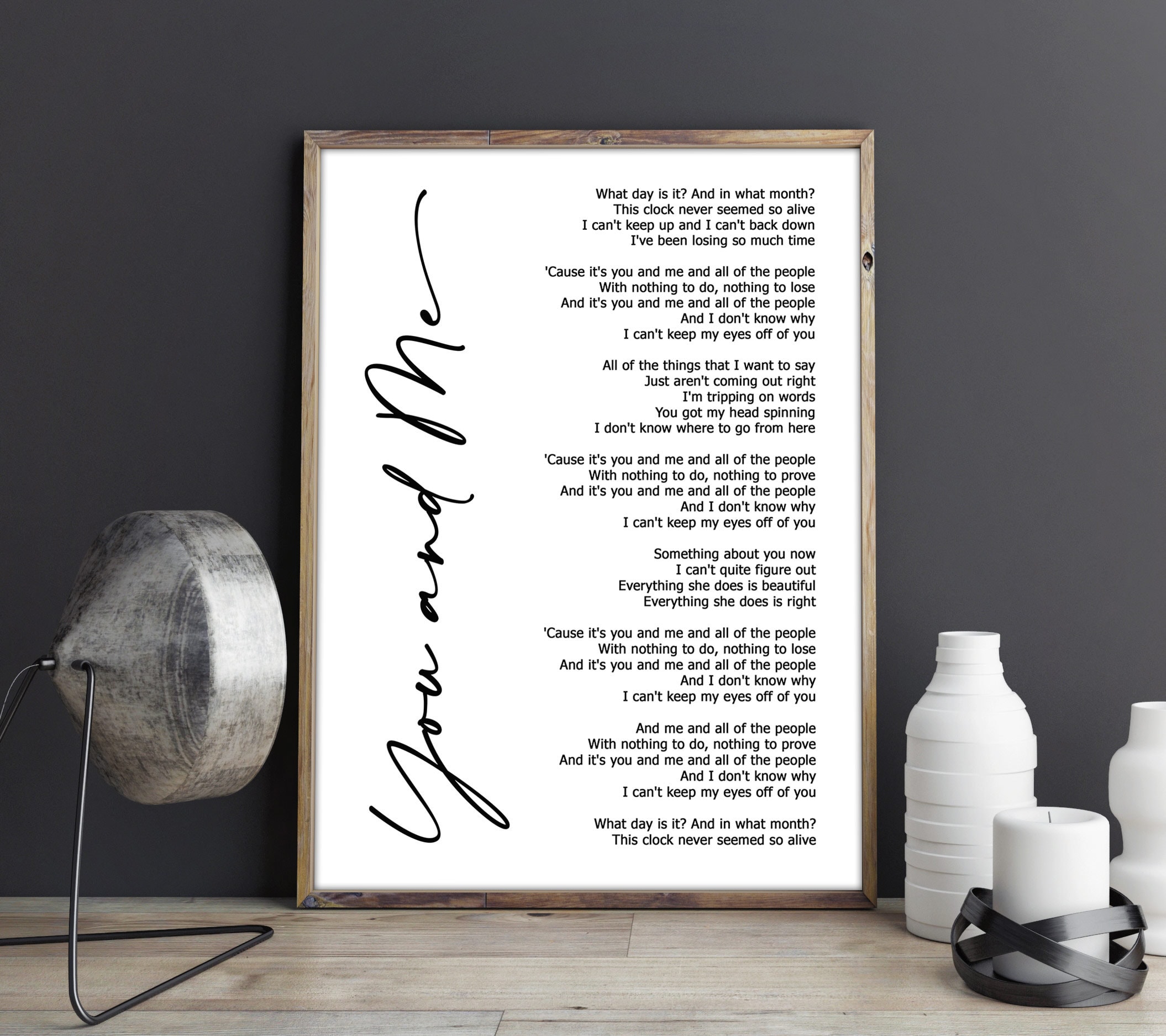 Me And You And You And Me Lyrics - 43m0knn