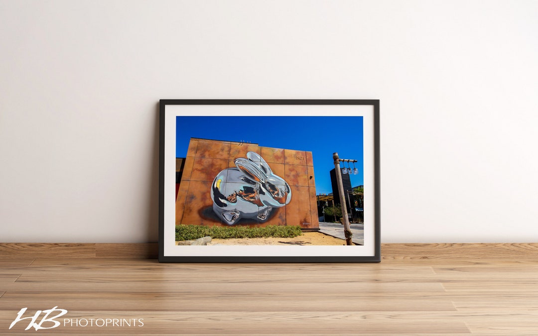 The Chrome Bunny Dubai Photography Print Minimalist Travel Photography