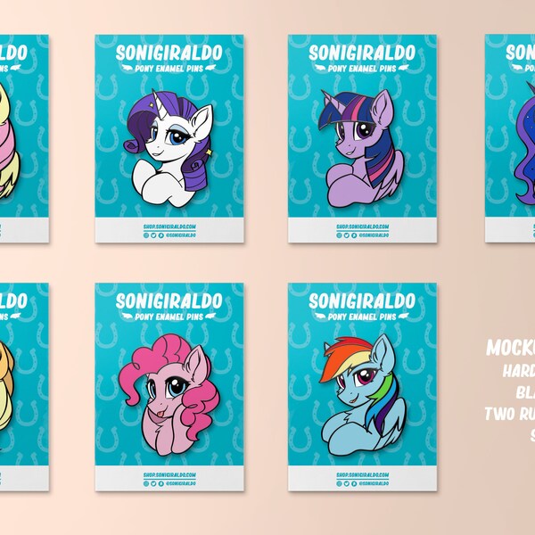 MLP Friendship is magic - Enamel pin X1