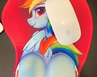 MLP - Booty Rainbow Dash 3D Mousepad