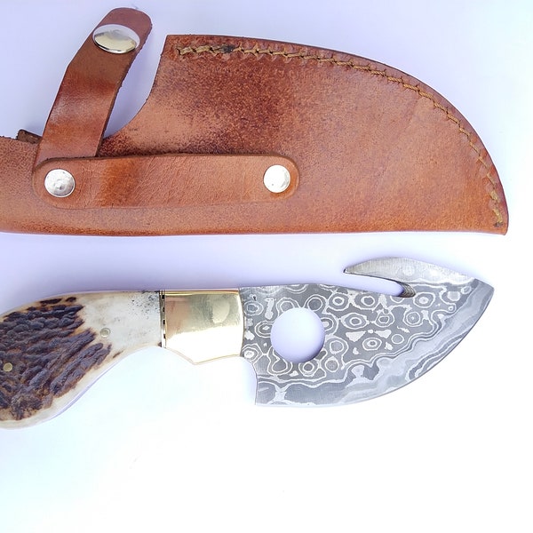 Finger Hole Knife Etsy