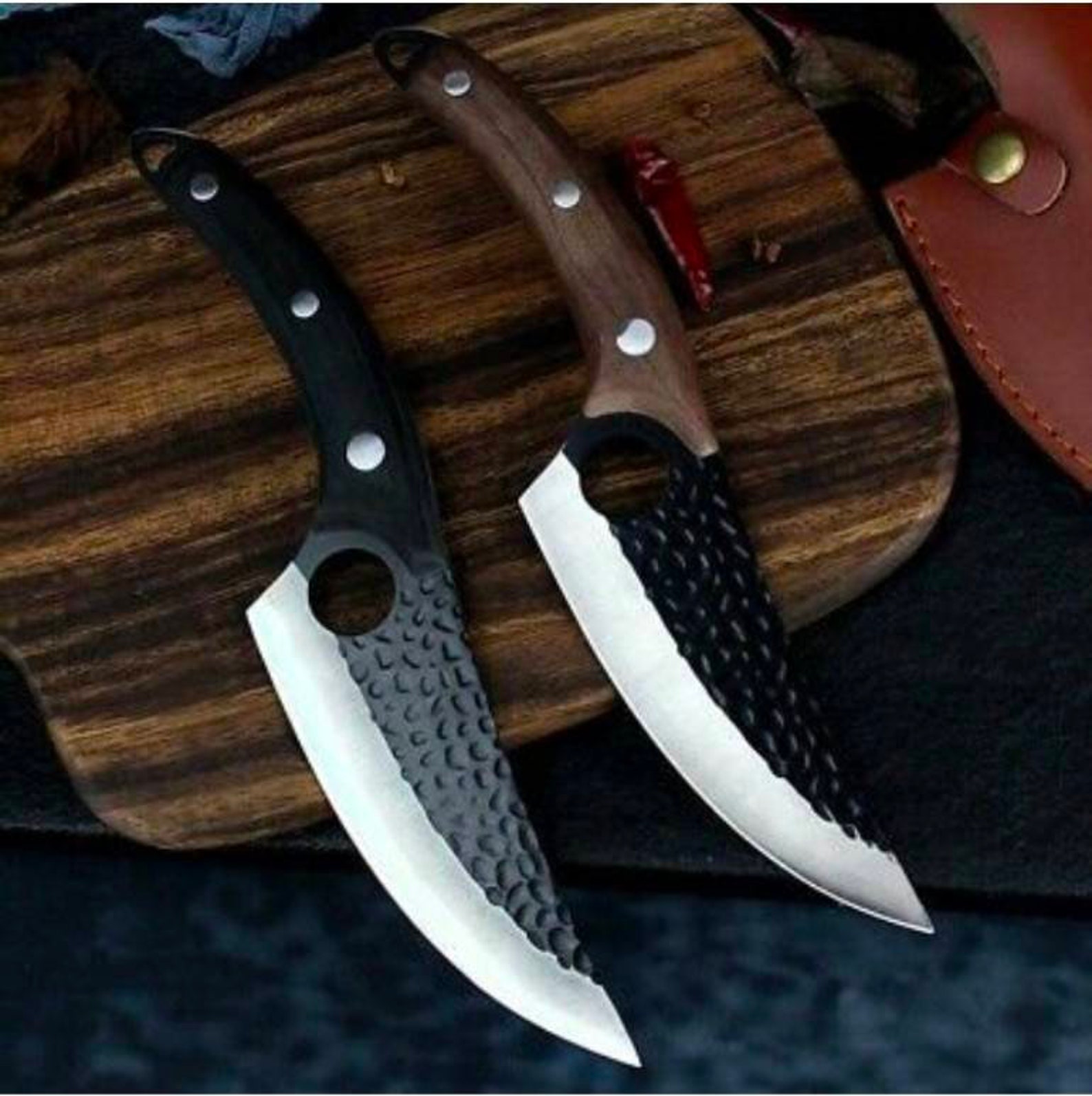Handmade Serbian Kitchen knife beautiful Cleaver Kitchen | Etsy