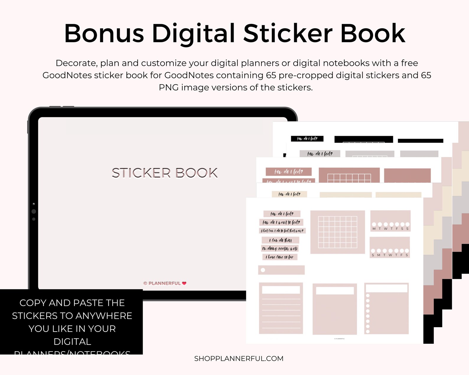 20 Tab Hyperlinked Digital Notebook Goodnotes Notability Cornell Dotted ...