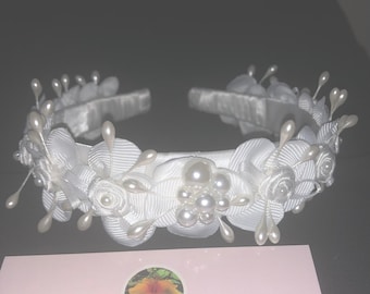 First Communion  Headband
