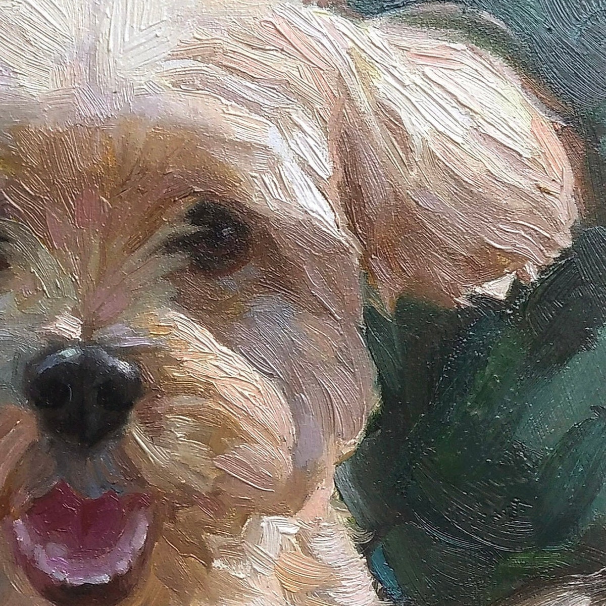 Custom Dog Portrait - Etsy