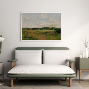 Printable Countryside Oil Painting Landscape Wall Art - Etsy
