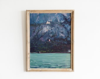Dipinto ad olio personalizzato da foto, dipinto di paesaggio nuziale su tela, foto in dipinto, commissione d'arte, regalo personalizzato e di nozze