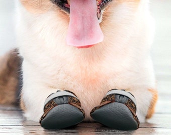 Dog Shoes For Hot Pavement, Soft Dog Shoes, Dog Shoes For Large Dogs, Dog Shoes For Dogs, Gift for Dog Mom, Foxes Dog Shoes, Dog Gift