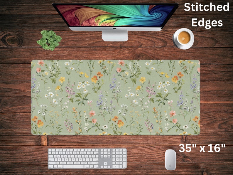 cottagecore desk mat