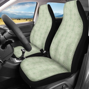 Seat Covers For Car, Car Seat Covers For Vehicle For Women, Sage Car Seat Cover, Sage Green Car Seat Covers, Car Accessories For Women