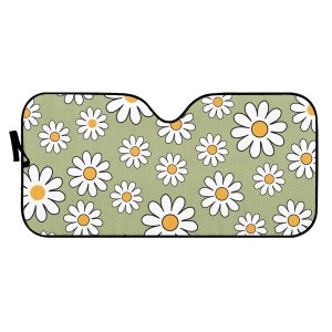 Auto-Sonnenschutz, Windschutzscheiben-Sonnenschutz, Sonnenschutz-Panel, Sonnenschutz für Auto, Auto-Sonnenschutz niedlich, Auto-Sonnenblende-Abdeckung, Boho-Autozubehör