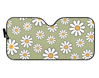 Car Sun Shade, Windshield Sun Shade, Sun Shade Panel, Sun Shade For Car, Car Sun Shade Cute, Car Sun Visor Cover, Boho Car Accessories