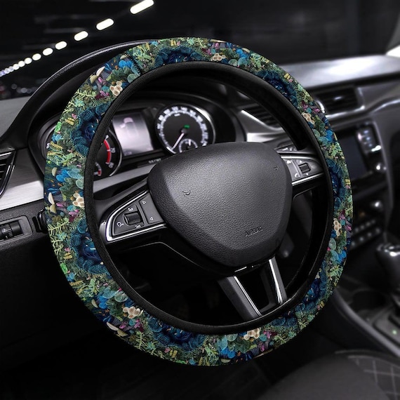 Enchanted Forest Steering Wheel Cover, Steering Wheel Cover For Women, Car Wheel Cover, Steering Wheel Cover Boho, Wheel Cover For Car