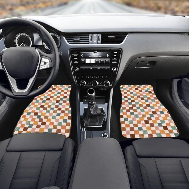 Accesorios para coche, Alfombrillas para coche, Alfombrillas para coche, Accesorios para coche para mujer, Decoración para coche, Alfombrillas para coche, Alfombrillas bonitas para coche, Accesorios para coche imagen 3