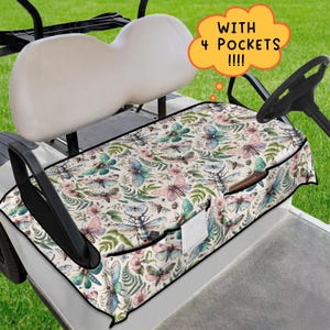 Golf Cart Seat Cover With Pockets, Golf Gifts For Men, Golf Towel, Golf Lover Gift, Gift For Golfer, Golfer Gifts, Golf Cart Accessories