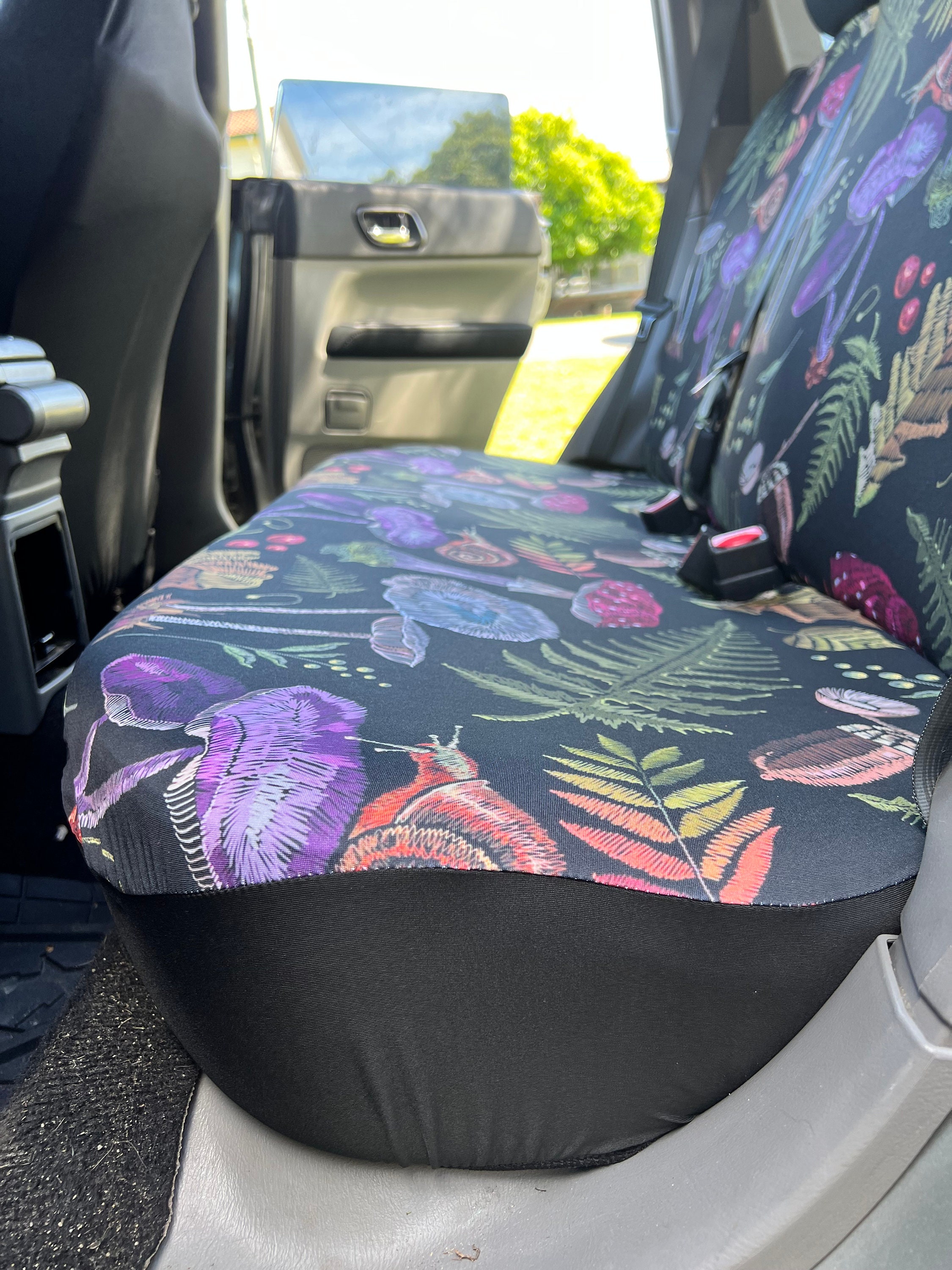 Dark Cottagecore Autositzbezug, Sitzbezüge für Auto, Pilz Dekor,  Autositzbezüge für Fahrzeug Full Set, Boho Autozubehör für Frauen - .de