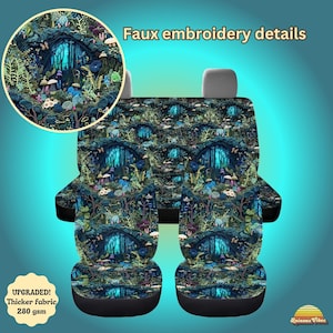 Car seat covers for vehicle, seat covers for car full set, Boho car seat covers, Fairycore Car Seat Covers, Cute car accessories interior