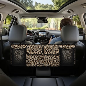 Car Trunk Organizer, Car Trunk Accessories, Trunk Storage, Travel Accessories, Hanging Car Storage Solution, Multi-Compartment Car Organizer