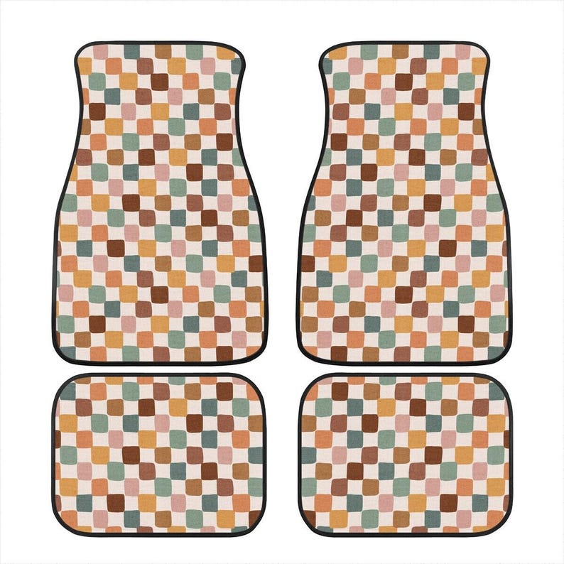 Accesorios para coche, Alfombrillas para coche, Alfombrillas para coche, Accesorios para coche para mujer, Decoración para coche, Alfombrillas para coche, Alfombrillas bonitas para coche, Accesorios para coche imagen 2
