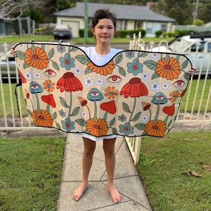 Car Sun Shade, Windshield Sun Shade, Sun Shade Panel, Sun Shade For Car, Car Sun Shade Cute, Car Sun Visor Cover, Boho Car Accessories