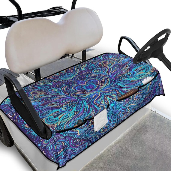 ポケット付きゴルフカートシートカバー、男性向けゴルフギフト、ゴルフ