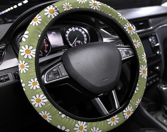 Steering Wheel Cover, Steering Wheel Cover For Women, Car Wheel Cover, Steering Wheel Cover Boho, Wheel Cover For Car, Car Accessories Women