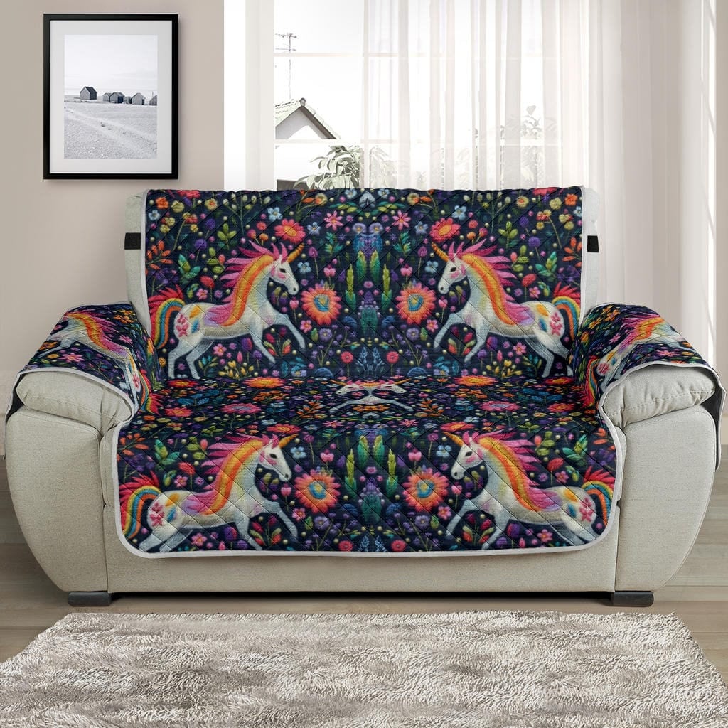 Discover Unicorn Couch Cover, Couch Cover For 3 seat,  Unicorn Room Decor