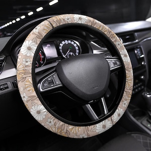 Steering Wheel Cover, Steering Wheel Cover For Women, Car Wheel Cover, Steering Wheel Cover Boho, Wheel Cover For Car, Car Accessories Women