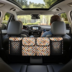 Car Trunk Organizer, Car Trunk Accessories, Trunk Storage, Travel Accessories, Hanging Car Storage Solution, Multi-Compartment Car Organizer