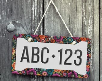 License Plate Frame, License Frame, Car License Plate Frame, License Plate Cover, Car Accessories For Women, Car Decor, Car Accessories Boho