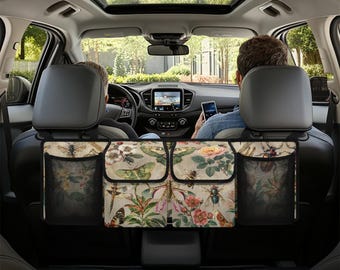 Car Trunk Organizer, Car Trunk Accessories, Trunk Storage, Travel Accessories, Hanging Car Storage Solution, Multi-Compartment Car Organizer