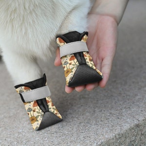 Dog Shoes For Hot Pavement, Soft Dog Shoes, Dog Shoes For Large Dogs, Dog Shoes For Dogs, Gift for Dog Mom, Mushroom Dog Shoes, Dog Gift