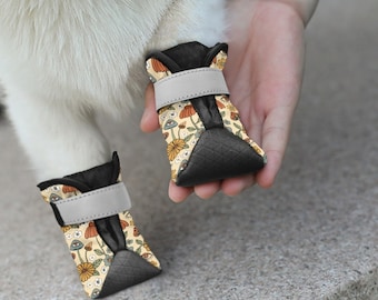 Non-Slip Dog Socks Knitted Pet Puppy Shoes Paw Print for Small Medium Large  Dogs