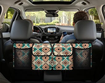 Car Trunk Organizer, Car Trunk Accessories, Trunk Storage, Travel Accessories, Hanging Car Storage Solution, Multi-Compartment Car Organizer