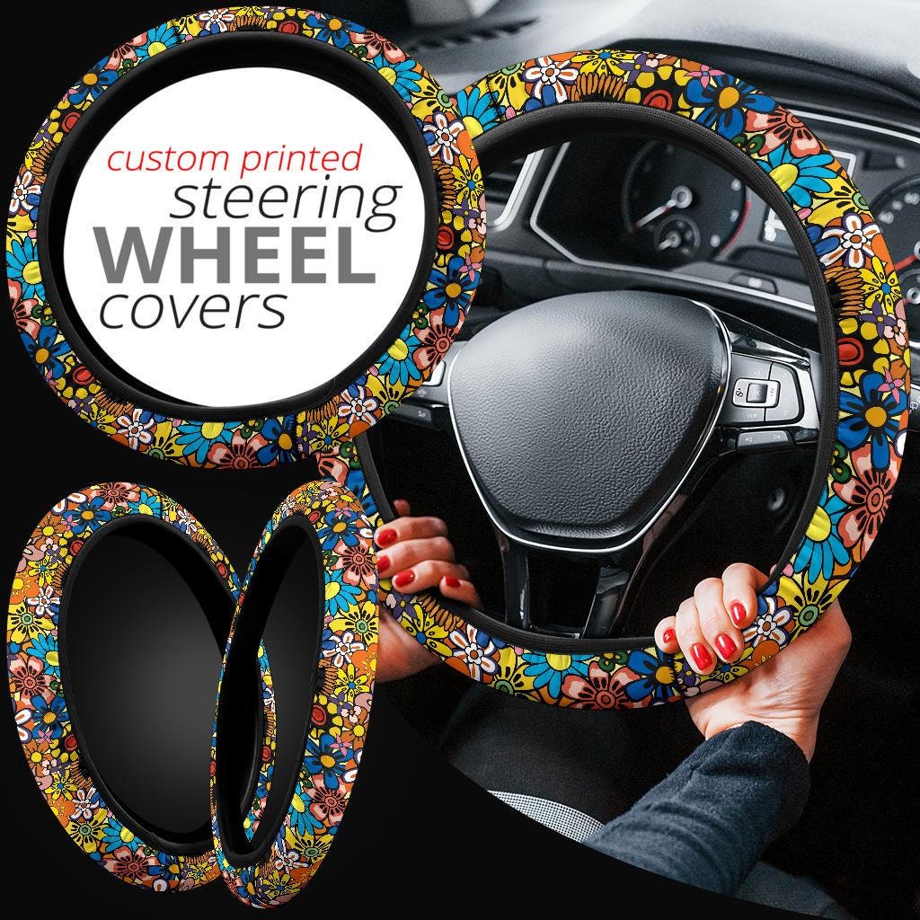 Serape steering online wheel cover