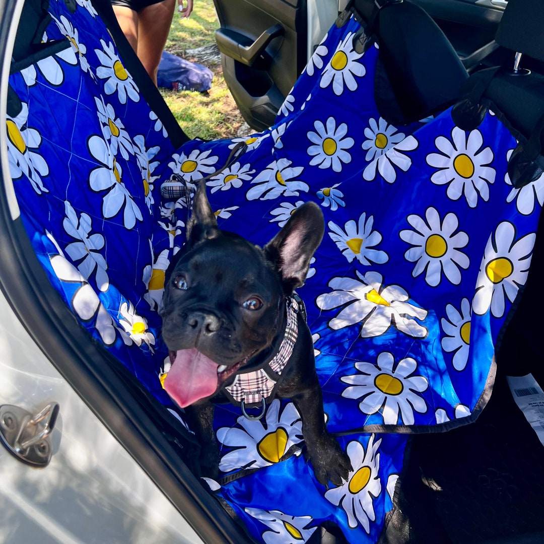 Blue Dog Seat Cover, Back Car Seat Cover, Seat Covers for Car, Car Seat