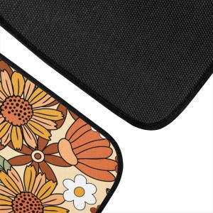 Dywaniki samochodowe Flower Power, Dywaniki samochodowe Hippie, Akcesoria samochodowe dla kobiet, Prezenty dla palaczy, Akcesoria samochodowe w stylu retro, Dekoracje do wnętrz samochodowych, Cottagecore zdjęcie 5