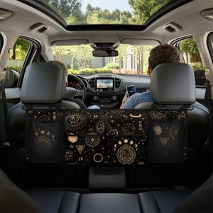 Car Trunk Organizer, Car Trunk Accessories, Trunk Storage, Travel Accessories, Hanging Car Storage Solution, Multi-Compartment Car Organizer