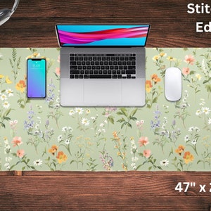 wildflowers desk mat