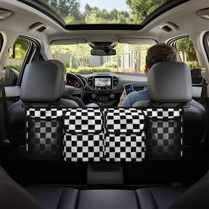 Car Trunk Organizer, Car Trunk Accessories, Trunk Storage, Travel Accessories, Hanging Car Storage Solution, Multi-Compartment Car Organizer