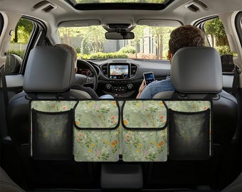Car Trunk Organizer, Car Trunk Accessories, Trunk Storage, Travel Accessories, Hanging Car Storage Solution, Multi-Compartment Car Organizer