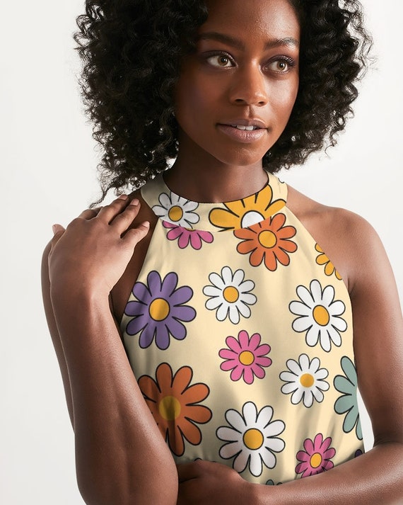 Wildflower Hippie Dress, Flowerpower Hippie Costume