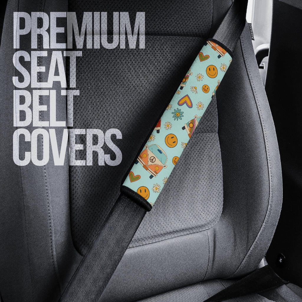 Funny Hippie Seat Belt Cover, Car Accessories for Women, Cute Car  Accessories, Blue Car Accessories, Cute Car Decor, Seat Belt Strap Cover -   Norway