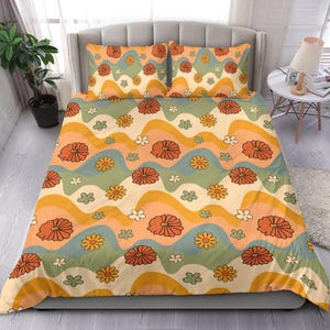 Boho Duvet Cover, Floral Duvet Cover, Duvet Cover Full, Duvet Cover Queen, Duvet Cover King, Duvet Cover Twin, Bedding Set Full, Duvet Set