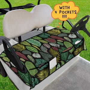 Golf Cart Seat Cover With Pockets, Golf Gifts For Men, Golf Towel, Golf Lover Gift, Gift For Golfer, Golfer Gifts, Golf Cart Accessories