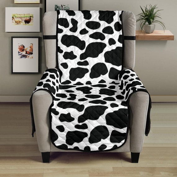 Cow print chair covers deals