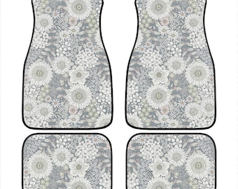 Car Accessories, Car Floor Mats, Car Mats, Car Accessories For Women, Car Decor, Floor Mats For Car, Cottagecore Car Decor, Cute Car Mats