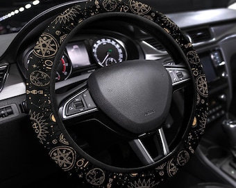 Enjoliveur de volant, Enjoliveur de volant pour femme, Enjoliveur de volant de voiture, Enjoliveur de volant bohème, Enjoliveur de roue de voiture, Accessoires de voiture pour femmes