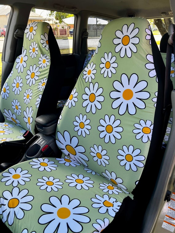 Volles Set Autositzbezüge für Fahrzeug, Sitzbezüge für Auto, Boho