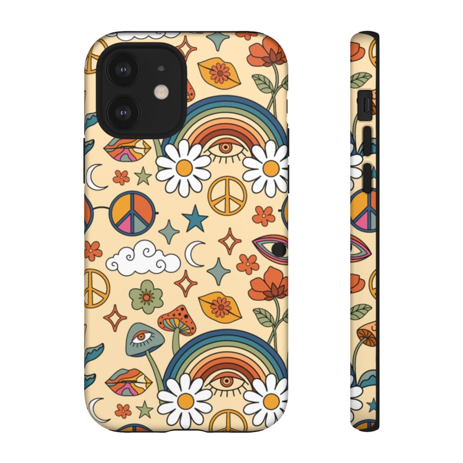 Retro Phone Case Retro 70s Groovy Phone Case Vintage Trippy Etsy UK